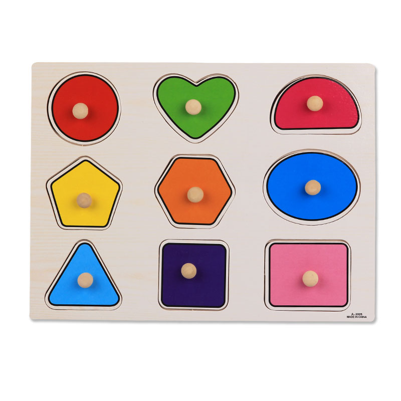 Wooden Baby Toys Puzzle Board Set